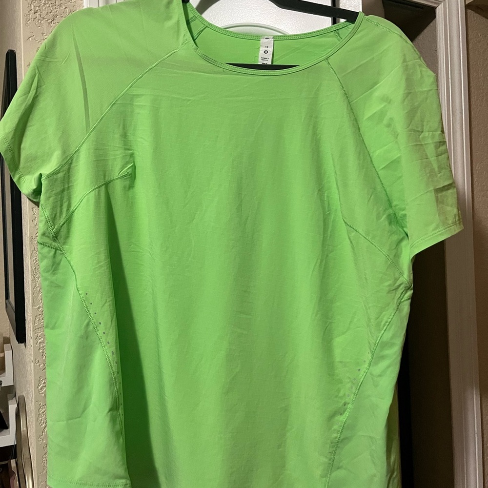 Lululemon Athletica Lime Green Active Top